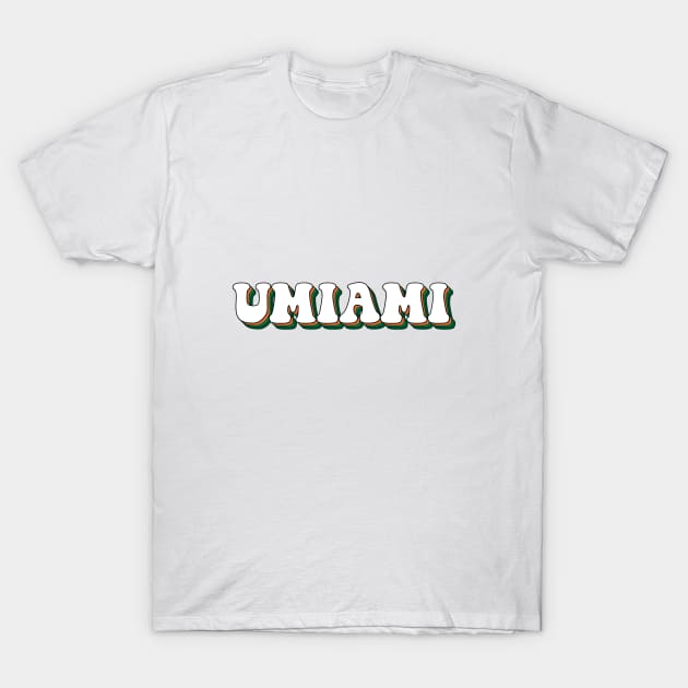 miami lettering T-Shirt by Rpadnis